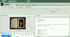 Desktop Screenshot of noctraptor.deviantart.com