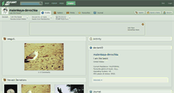 Desktop Screenshot of malenkaya-devochka.deviantart.com