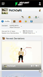 Mobile Screenshot of pochoart.deviantart.com
