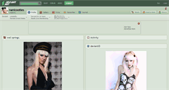 Desktop Screenshot of nanicooties.deviantart.com