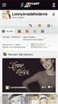Mobile Screenshot of loonyavadakedavra.deviantart.com
