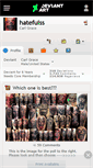 Mobile Screenshot of hatefulss.deviantart.com