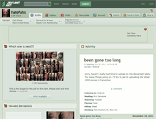 Tablet Screenshot of hatefulss.deviantart.com