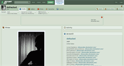 Desktop Screenshot of dothacked.deviantart.com