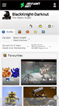 Mobile Screenshot of blackknight-darknut.deviantart.com