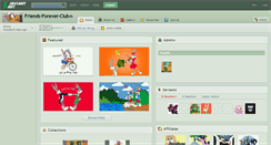 Desktop Screenshot of friends-forever-club.deviantart.com