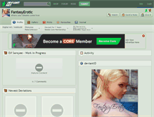 Tablet Screenshot of fantasyerotic.deviantart.com