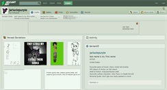 Desktop Screenshot of jarlaxlepurple.deviantart.com