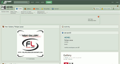 Desktop Screenshot of mehiel.deviantart.com