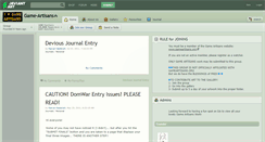 Desktop Screenshot of game-artisans.deviantart.com