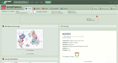 Desktop Screenshot of gentlepiratelove.deviantart.com