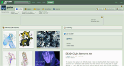 Desktop Screenshot of geetea.deviantart.com