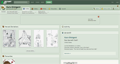 Desktop Screenshot of kuro-shinigami.deviantart.com