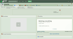 Desktop Screenshot of lironcillo.deviantart.com
