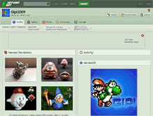 Tablet Screenshot of gipi2009.deviantart.com