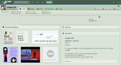 Desktop Screenshot of coopercoll.deviantart.com