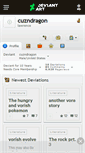 Mobile Screenshot of cuzndragon.deviantart.com