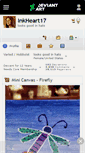 Mobile Screenshot of inkheart17.deviantart.com