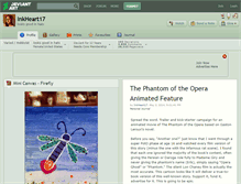 Tablet Screenshot of inkheart17.deviantart.com