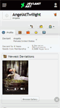 Mobile Screenshot of angelattwilight.deviantart.com