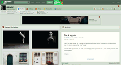 Desktop Screenshot of akhater.deviantart.com