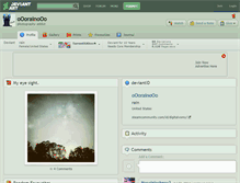 Tablet Screenshot of ooorainooo.deviantart.com