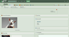 Desktop Screenshot of nimphe.deviantart.com