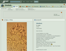 Tablet Screenshot of dwolfe06.deviantart.com