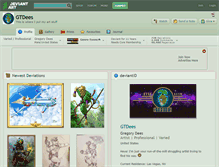 Tablet Screenshot of gtdees.deviantart.com