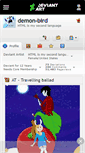 Mobile Screenshot of demon-bird.deviantart.com