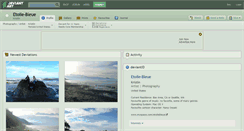 Desktop Screenshot of etoile-bleue.deviantart.com