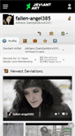 Mobile Screenshot of fallen-angel385.deviantart.com