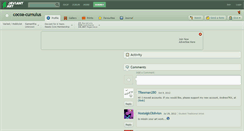 Desktop Screenshot of cocoa-cumulus.deviantart.com