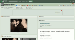 Desktop Screenshot of kumonoalchemist.deviantart.com