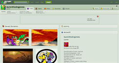 Desktop Screenshot of laurenthedragoness.deviantart.com