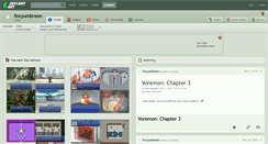 Desktop Screenshot of foxyumbreon.deviantart.com