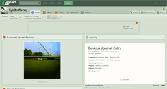 Desktop Screenshot of kylebraflavsky.deviantart.com