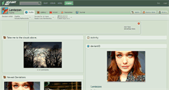Desktop Screenshot of lentezon.deviantart.com