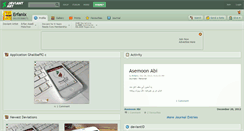 Desktop Screenshot of erfanix.deviantart.com