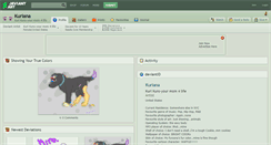 Desktop Screenshot of kuriana.deviantart.com