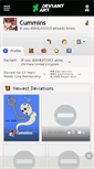 Mobile Screenshot of cummins.deviantart.com