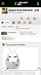 Mobile Screenshot of peace-love-edward.deviantart.com