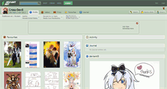 Desktop Screenshot of cross-devil.deviantart.com