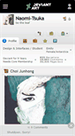 Mobile Screenshot of naomi-tsuka.deviantart.com