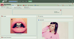 Desktop Screenshot of lacerate666.deviantart.com
