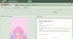 Desktop Screenshot of clemmie.deviantart.com