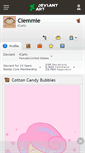 Mobile Screenshot of clemmie.deviantart.com