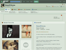 Tablet Screenshot of poisonpriincess.deviantart.com