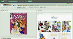 Desktop Screenshot of bug-off.deviantart.com