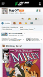 Mobile Screenshot of bug-off.deviantart.com
